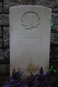 Stanley Military Cemetery - Greenberg, Hymie